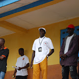  &ndash; ...© 2008 Nazareth House Media, VAH photographer. September 17, 2008. Pa Foday explains to the parents that the school is free and that the uniforms have also been provided.