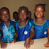  &ndash; Students begin first day in building of Kabala School...© 2008 September Nazareth House Apostolate Media, James B. Mansaray, photographer.