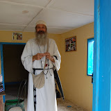  &ndash; Father Seraphim in School Office..© 2008 September Nazareth House Apostolate Media, James B. Mansaray, photographer.
