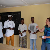  &ndash; Meeting with teachers and Supervisor of Kabala School...© 2008 September Nazareth House Apostolate Media, James B. Mansaray, photographer.