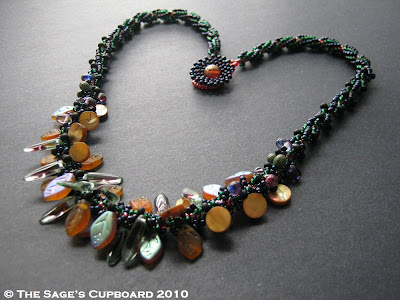Jungle Fringe Necklace by The Sage's Cupboard
