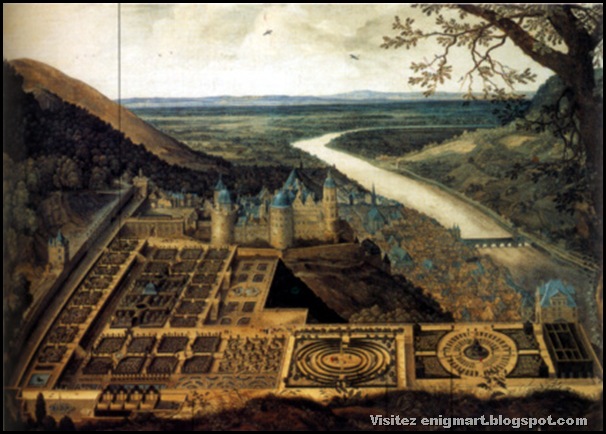 Hortus palatinus, Jacques Fouquières, 1620 Hortus palatinus, Jacques Fouquières, 1620