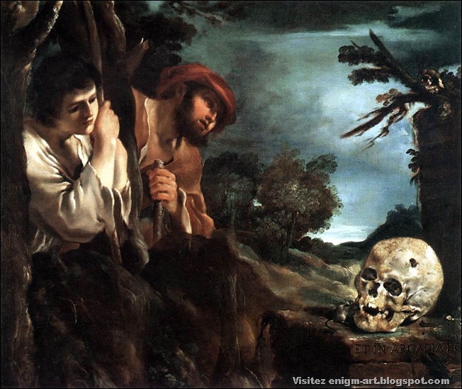 Giovanni Francesco Barbieri, Et in Arcadia ego, 1628 Giovanni Francesco Barbieri, Et in Arcadia ego, 1628