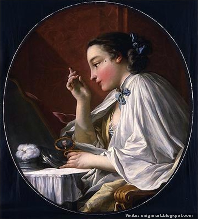 François Boucher  Une Dame à sa Toilette