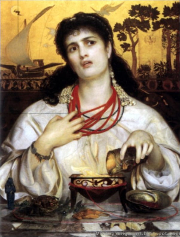 Anthony Frederick Sandys, Médée, 1866-1868