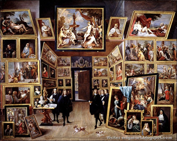 David Teniers, galerie de l'Archiduc Leopold Wilhelm, 1647 David Teniers, galerie de l'Archiduc Leopold Wilhelm, 1647