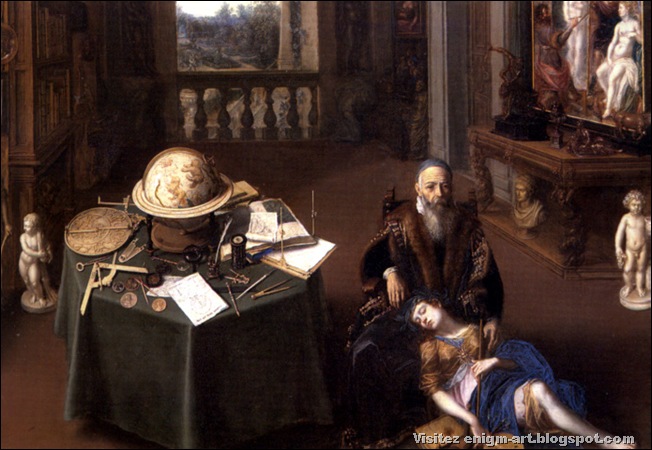 Anonyme Flamand, Allégorie de l'art et de la science, 1622-1627
