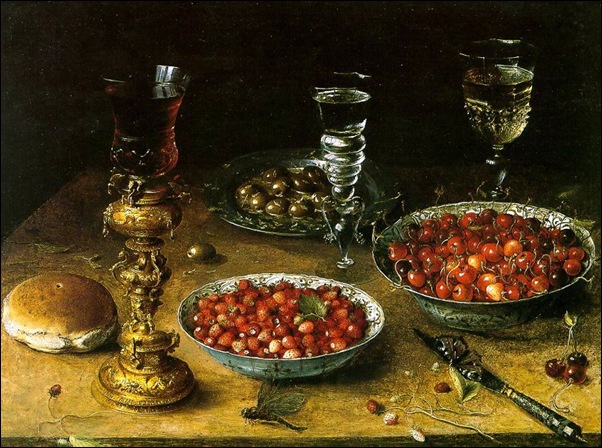 Beert, nature morte avec cerises et fraises Beert, nature morte avec cerises et fraises