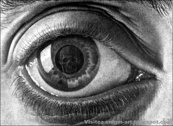 Escher, L'oeil, 1946 Escher, L'oeil, 1946