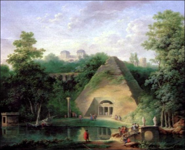 Charles-Louis Chatelet, Pyramide de Mauperhuis, 1785 Charles-Louis Chatelet, Pyramide de Mauperhuis, 1785