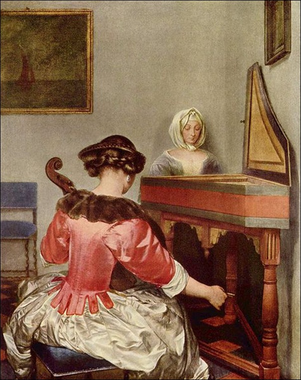 Gerard Ter Borch, La violoncelliste