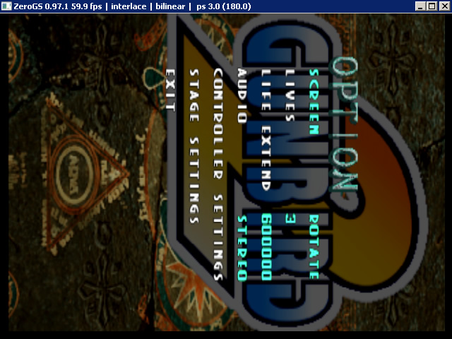 Gunbird_Special_Edition_PCSX2_Gunbird_option_screen_rotate