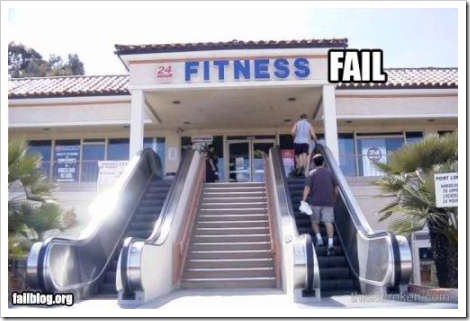 funny fails. It fails as fitness club for