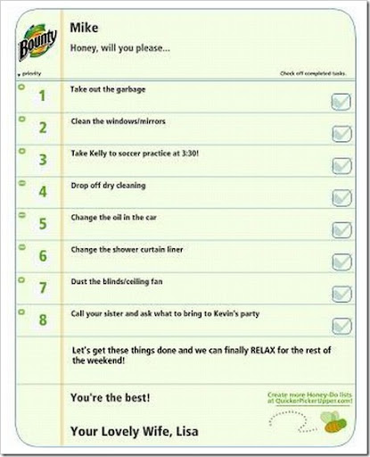 funny to do liststhe honey