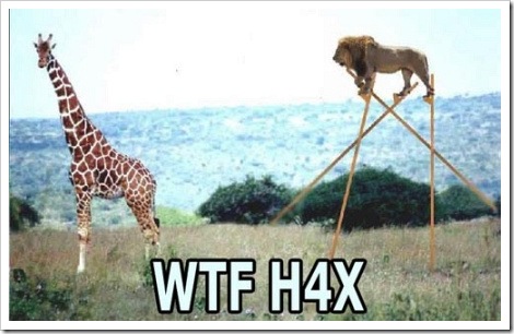 Lion on Stilts Hunts Giraffe.