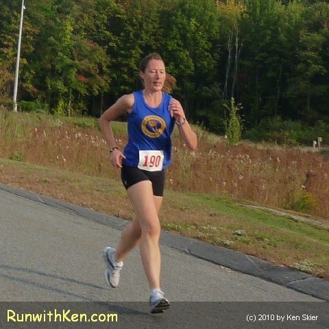 Runners at the 201 EHS Kick'n into Gear 5K in Exeter, NH. (see more race photos at runwithKen.com)