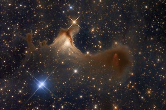 Image of cosmic dust clouds