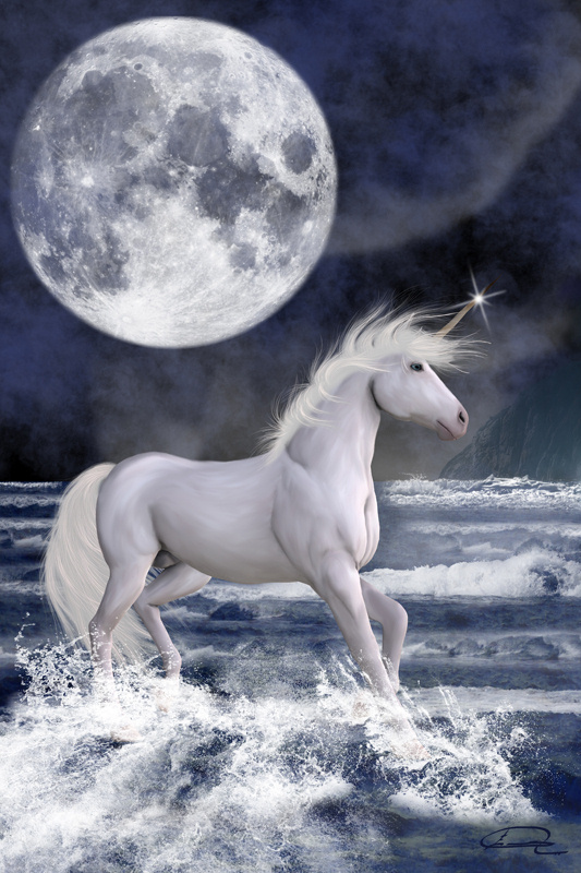 unicorn emma alvarez digital art