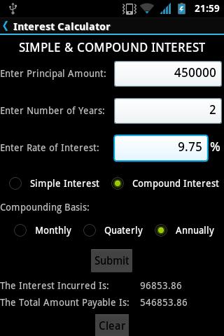 【免費工具App】Interest Calculator-APP點子