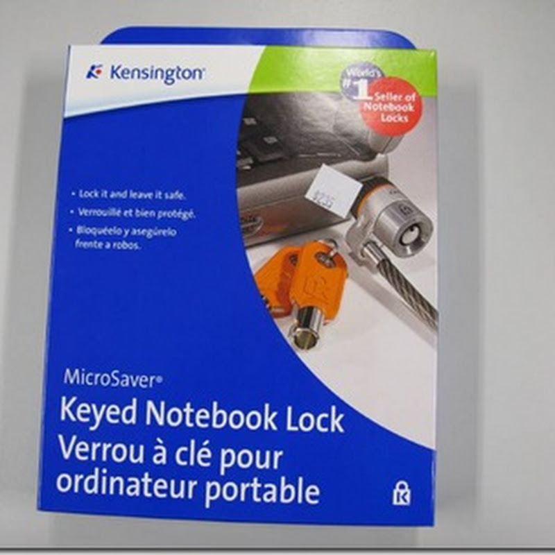 Kensington 64068F MicroSaver Notebook Lock and Security Cable開箱