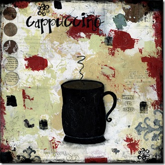 red cappuccino