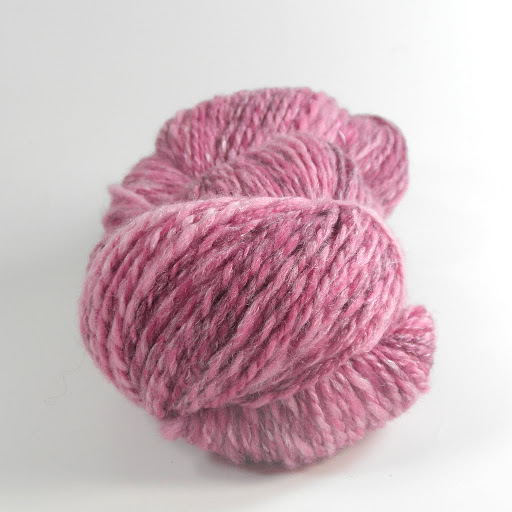 Just Rosy- SW Merino/bamboo handspun