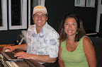 Mike Gage with me at Crawlspace Studios - July 2009