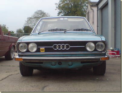 There is an auction on ebay for a 1974 2 door Audi 80