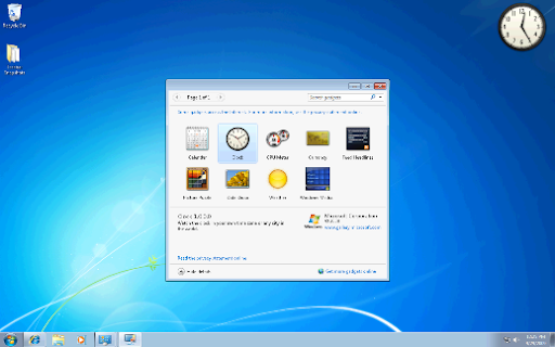 Windows 7 Slideshow Gadget