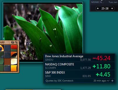Windows 7 Stock Gadget