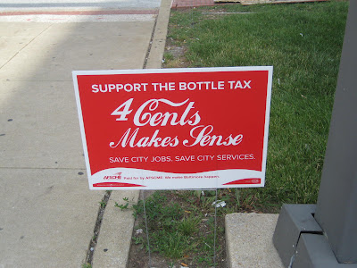 Baltimore City Soda Sign