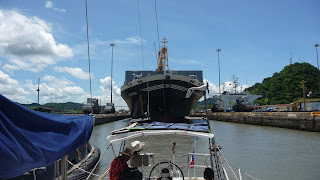 In den Pedro Miguel Locks.