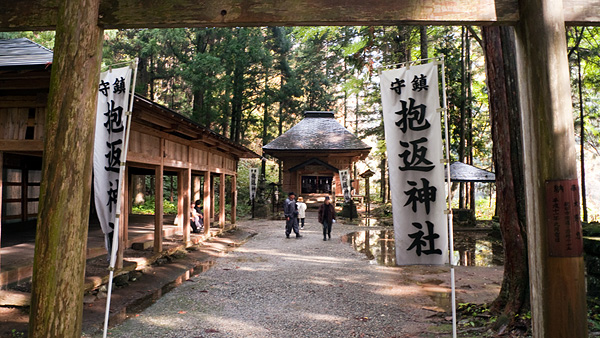 唯一一張抱返神社的照片,怕又再落雨所以先到山谷賞葉,結果回程時又下雨…