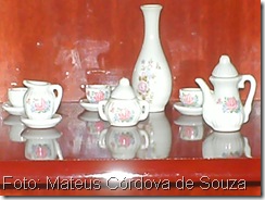 Miniatura de jogo de louças Miniatura de jogo de louças