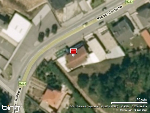 Imagem no mapa