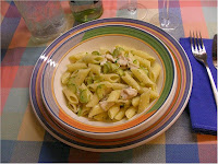 Penne spada e zucchine