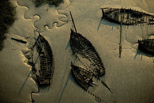 Boat graveyard
