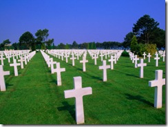 lpi3442_13-FB~Rows-of-white-crosses-at-American-Military-Cemetery-Colleville-sur-Mer-France-Posters