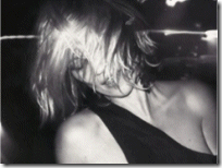 Kate Moss blanco y negro