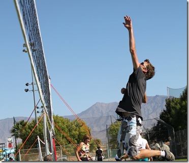 volleyball Mark hitting