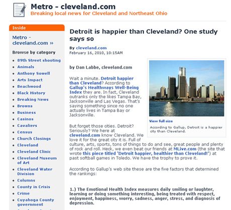 Cleveland.com | iCarabout.com | Cleveland, OH