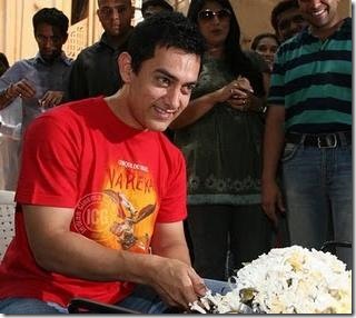 Aamir Birthday Celebration