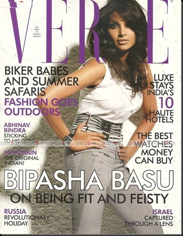 Bipasha Basu on VERVE Magazine april2010