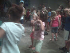 Anastasia dancing at VBS