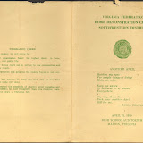 1939-Virginia Federation  Home Demonstration Clubs, Southwestern District Meeting