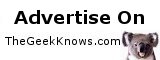 Advertising on TheGeekKnows.com