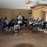 Larry´s GS und Kawa und unsere treuen Lowtech Teneres
