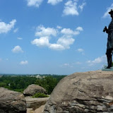 Schlachtfeld in Gettysburg