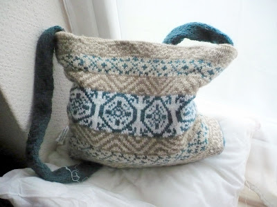 Fair Isle Messenger Bag