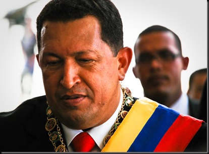 Chavez Contemplating his Innauguration